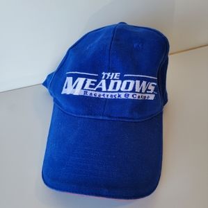 Adjustable Hat Blue The Meadows Race Track Pennsylvania